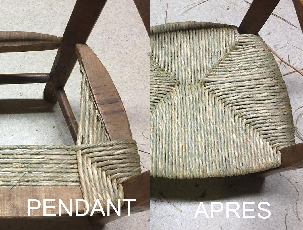 Rempaillage de chaises Lyon