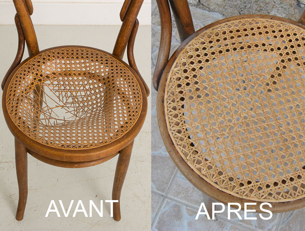 Réparation de chaises cannage Lyon